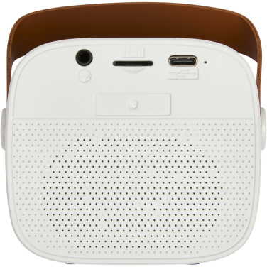 Logo trade promotional merchandise image of: Diya 3W wireless recycled plastic speaker