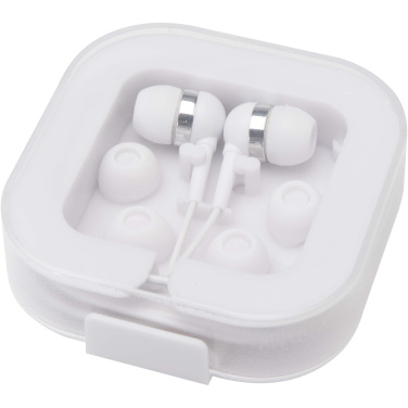 Logotrade promotional gifts photo of: Dofida wired Type-C earbuds with recycled plastic storage box