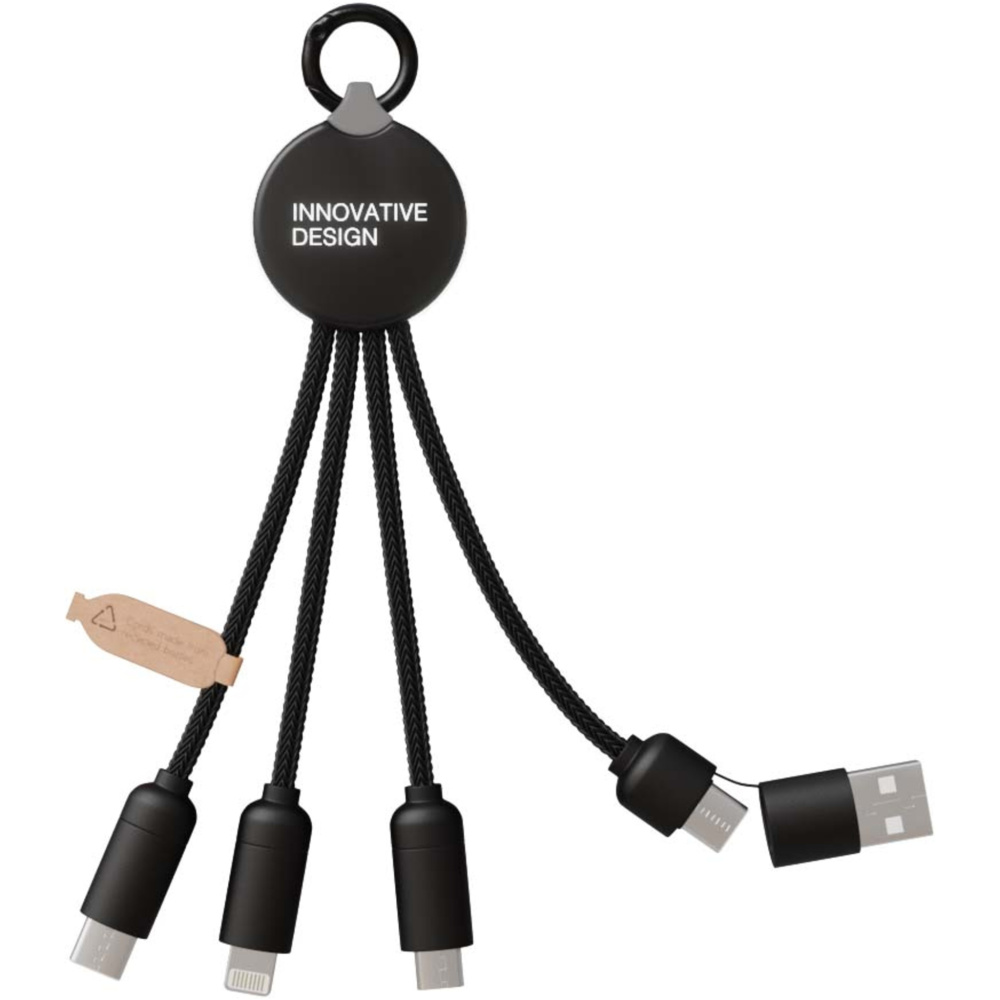 Logotrade promotional merchandise picture of: SCX.design C14 15W 5-in-1 charging cable