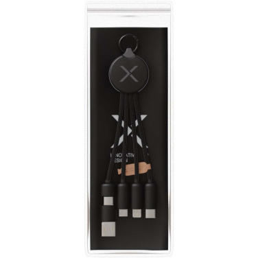 Logo trade advertising product photo of: SCX.design C14 15W 5-in-1 charging cable