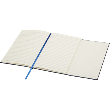 Logotrade promotional item image of: Alejandra A5 recycled plastic hard cover notebook