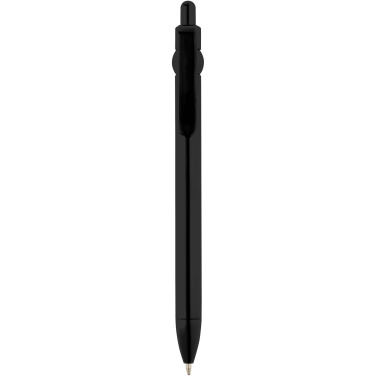 Logo trade promotional gift photo of: Fidget recycled plastic ballpoint pen (black ink)