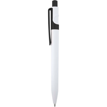 Logo trade corporate gift photo of: Unica recycled plastic ballpoint pen (black ink)