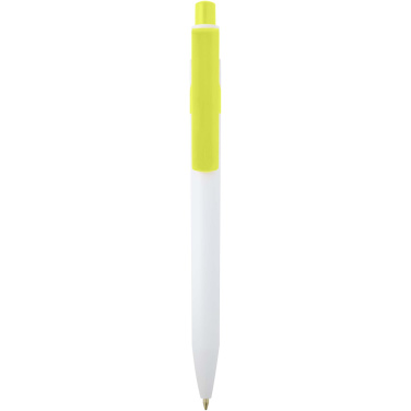 Logotrade promotional giveaway image of: Unica recycled plastic ballpoint pen (black ink)