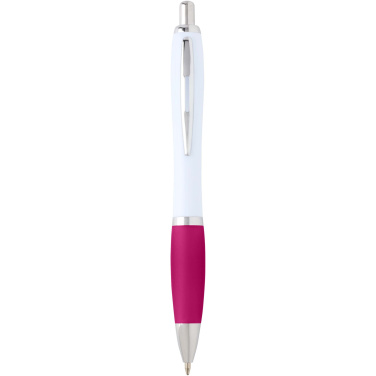 Logotrade promotional item image of: Nash recycled plastic ballpoint pen (black ink)