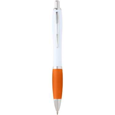 Logotrade corporate gift image of: Nash recycled plastic ballpoint pen (blue ink)