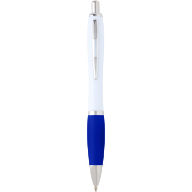 Logo trade promotional gifts picture of: Nash recycled plastic ballpoint pen (blue ink)