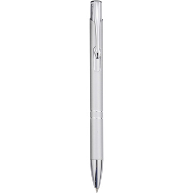 Logotrade promotional giveaway image of: Moneta recycled aluminium ballpoint pen (blue ink)