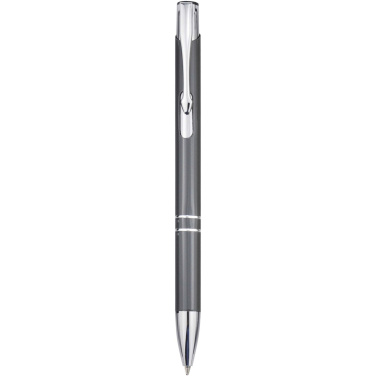 Logotrade promotional product image of: Moneta recycled aluminium ballpoint pen (blue ink)