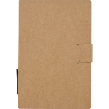 Logo trade promotional gifts picture of: Swift sticky notes booklet with ballpoint pen (black ink)