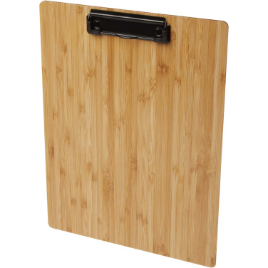 Logo trade promotional items image of: Tavula bamboo clipboard