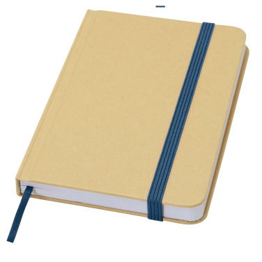 Logotrade promotional merchandise image of: Reed A6 recycled hard cover notebook with plain pages