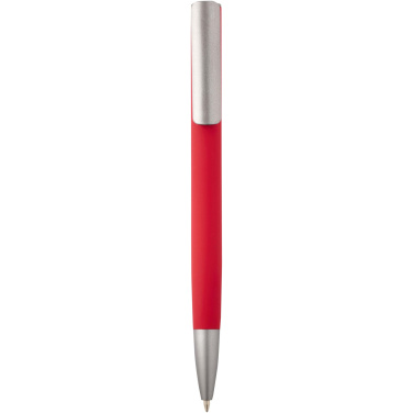 Logo trade advertising products image of: Ziguur recycled aluminium ballpoint pen (black ink)