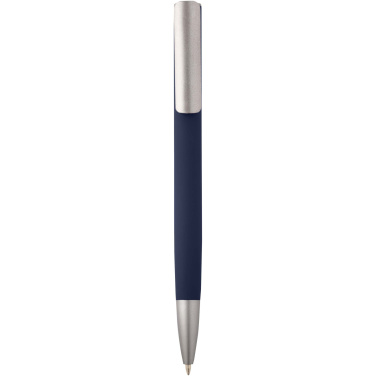 Logo trade promotional merchandise photo of: Ziguur recycled aluminium ballpoint pen (black ink)