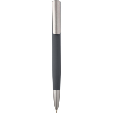 Logo trade promotional giveaways image of: Ziguur recycled aluminium ballpoint pen (black ink)