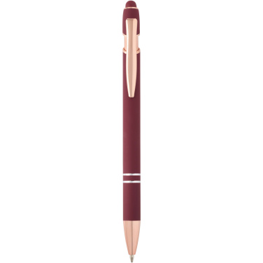 Logotrade promotional item image of: Nanna ballpoint pen with rose gold finish (black ink)