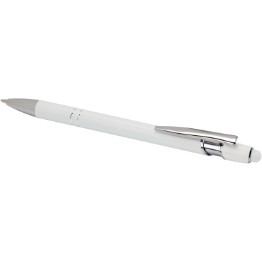Logo trade corporate gifts picture of: Kish ballpoint pen with silver finish (black ink)