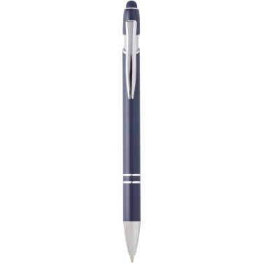 Logotrade business gift image of: Kish ballpoint pen with silver finish (black ink)