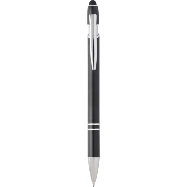 Logotrade promotional products photo of: Kish ballpoint pen with silver finish (black ink)