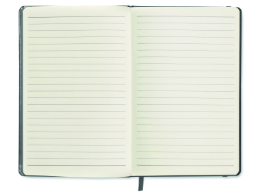 Logo trade promotional gift photo of: A5 notebook 96 lined sheets