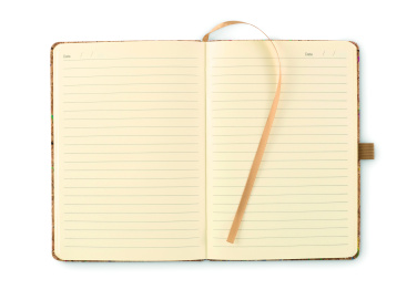Logotrade advertising product image of: A5 cork coloured notebook