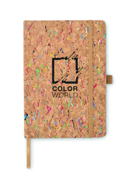 Logotrade promotional products photo of: A5 cork coloured notebook