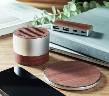 Logotrade promotional product image of: Recycled aluminium speaker