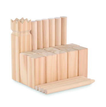 Logo trade promotional product photo of: Pinewood outdoor throwing game