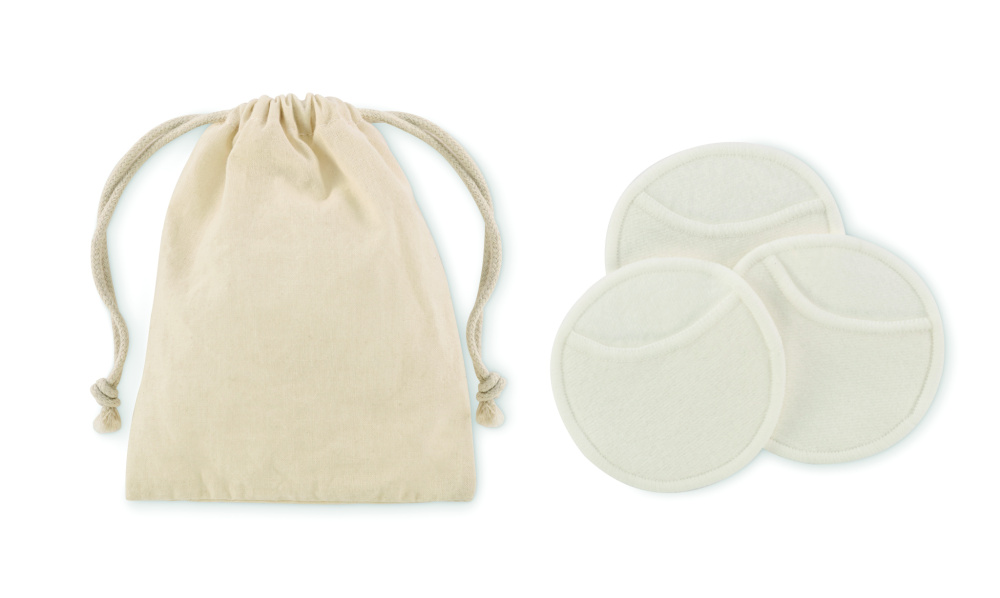 Logotrade advertising product image of: Reusable face cleaning pad set