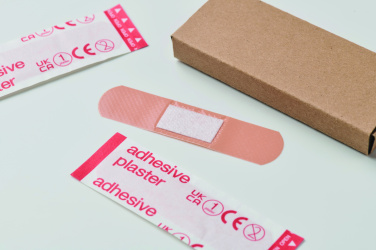 Logo trade business gift photo of: 15 pieces adhesive plasters