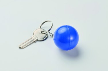 Logo trade promotional items image of: PU ball shape key ring