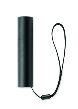 Logotrade promotional gift picture of: Aluminium rechargeable torch
