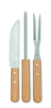 Logotrade promotional item image of: Stainless steel barbecue tools