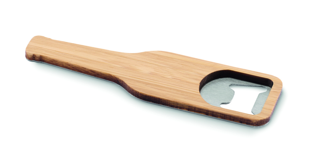 Logotrade promotional giveaway picture of: Bamboo bottle opener