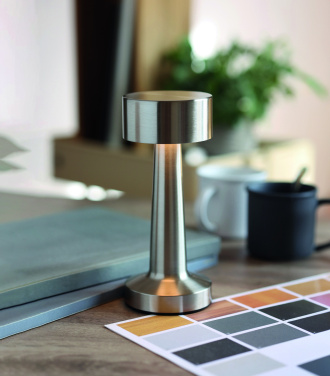 Logo trade advertising products picture of: Rechargeable iron table lamp