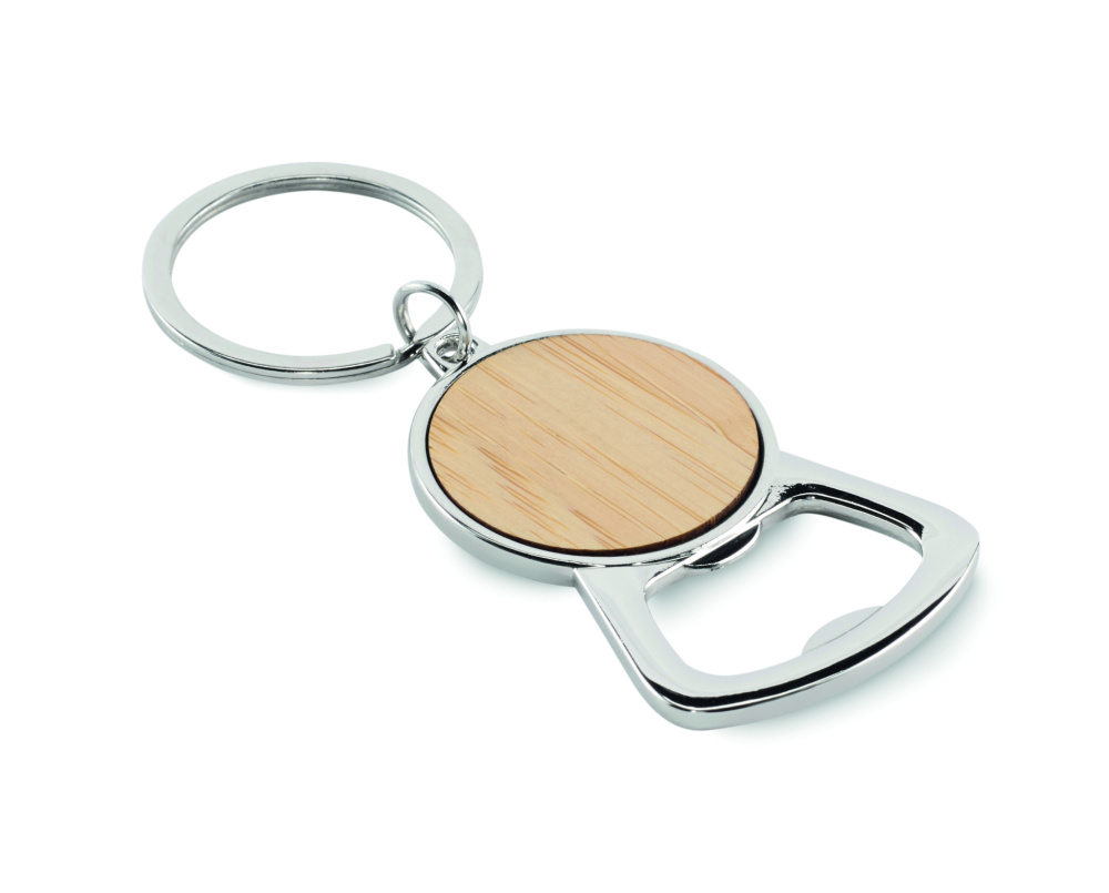 Logo trade corporate gifts picture of: Recycled aluminium key ring