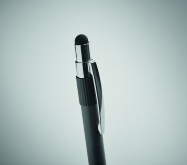 Logo trade promotional items image of: Stylus spinner pen