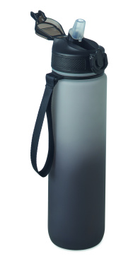 Logo trade promotional products image of: Sports water bottle RPET 1L