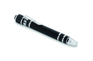 Logo trade promotional merchandise picture of: recycled multi tool pen