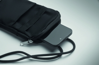 Logo trade promotional giveaways image of: Cross body smartphone bag