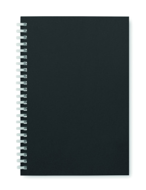 Logo trade advertising product photo of: A5 recycled carton notebook