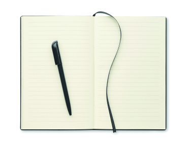 Logo trade promotional gift photo of: A5 PU notebook with pen