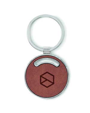 Logotrade promotional merchandise image of: Round shape key ring