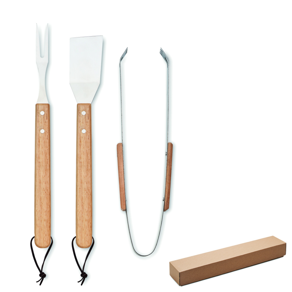 Logotrade promotional item image of: Oakwood barbecue set