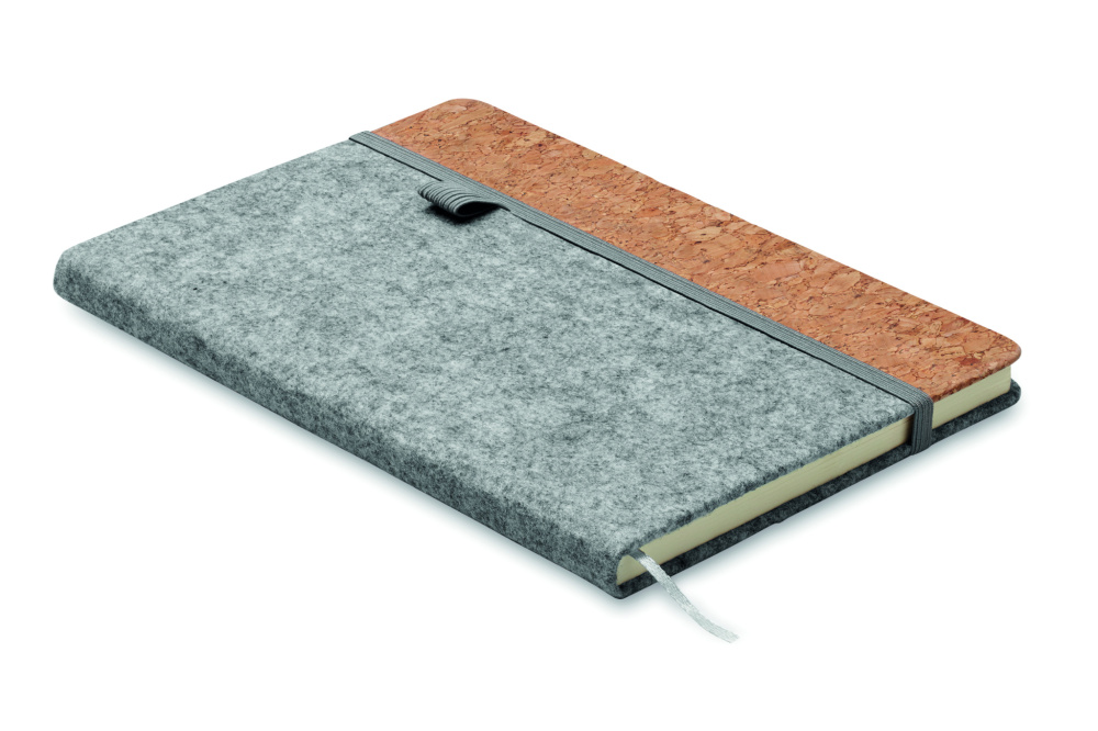 Logotrade promotional items photo of: A5 RPET cork notebook