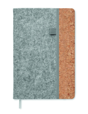 Logotrade promotional merchandise image of: A5 RPET cork notebook