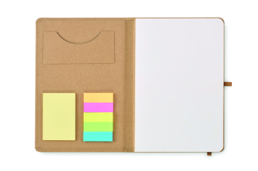 Logo trade advertising products image of: A5 notebook recycled paper set