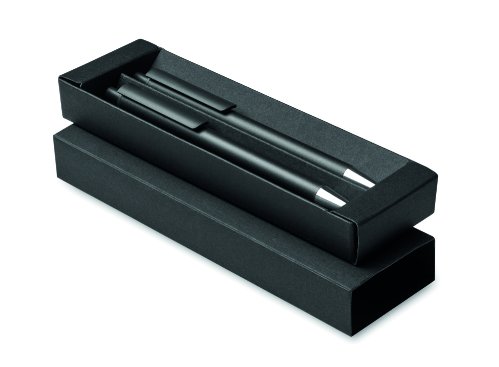 Logotrade promotional giveaways photo of: Recycled aluminium pen set