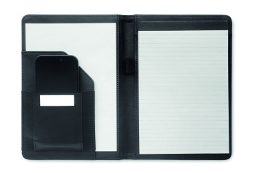 Logo trade promotional gifts picture of: A5 portfolio 300D RPET