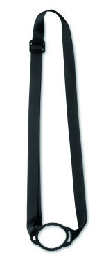 Logo trade promotional product photo of: Lanyard with cup holder 6cm
